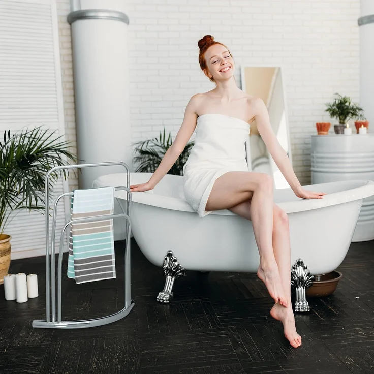 Relaxdays Handtuchständer CURVY – Bild 5