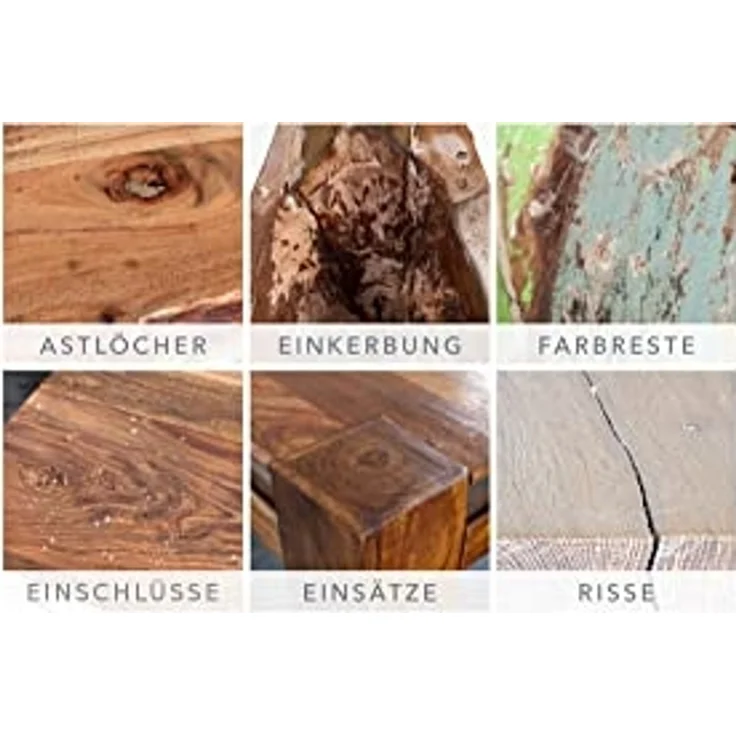 riess-ambiente Sitzbank TURNBOCK 100cm cognac / natur (Einzelartikel, 1-St), Wohnzimmer · Massivholz · Echtleder · Retro Design – Bild 5