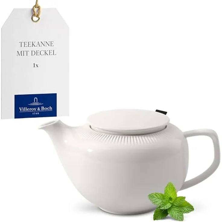 Villeroy & Boch Afina Teekanne mit Deckel & Filter 420 ml – Bild 1
