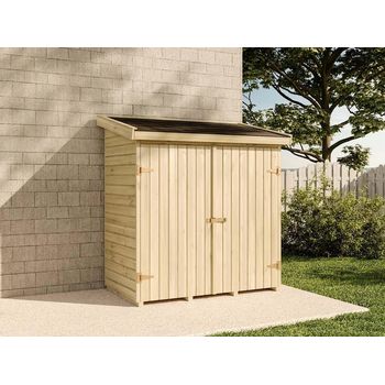 Polhus Gerätehaus Garden Gerätehaus aus Holz, Geräteschrank mit 16 mm