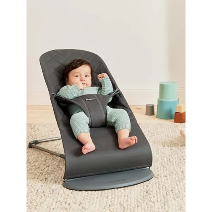 BabyBjörn Bliss Babywippe – Gewebte Klassische Ste – Bild 3