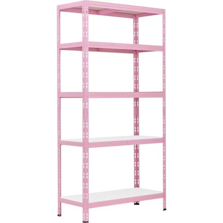 Trend Line Schwerlastregal Schwerlastregal Stahl 180 x 90 x 40 cm 5 Holzböden – Bild 2