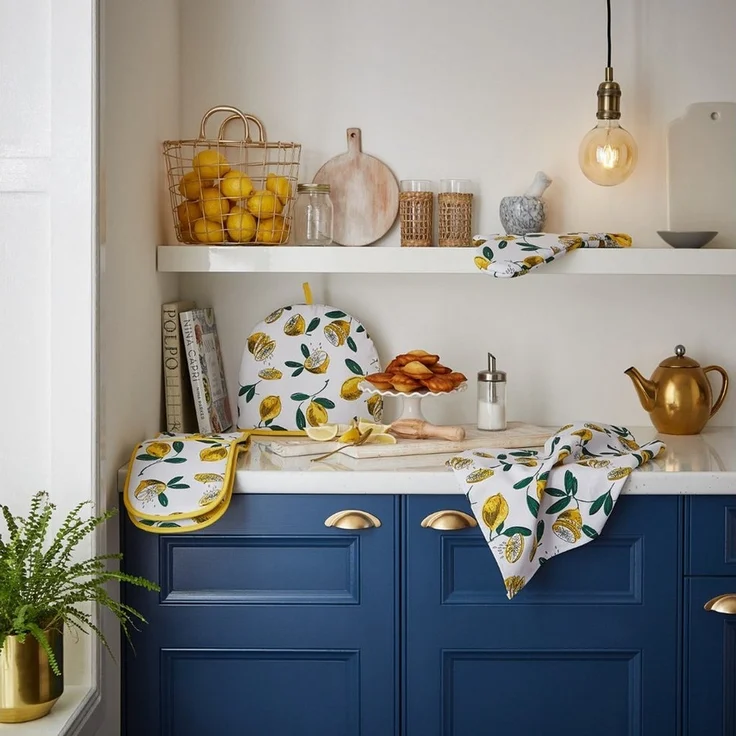 Ulster Weavers Geschirrtuch Lemons, (Set, 1-tlg, 1-teilig), 100% Baumwolle 48x74cm Küchentuch – Bild 3