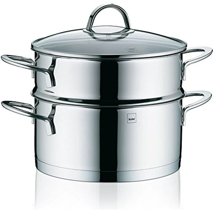 Universal-Dünster Cailin 20 cm, Edelstahl, Silber – Bild 1