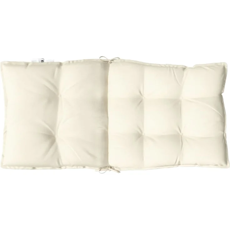 vidaXL Niedriglehner-Auflagen 2 Stk. Creme Oxford-Gewebe 377677 – Bild 7