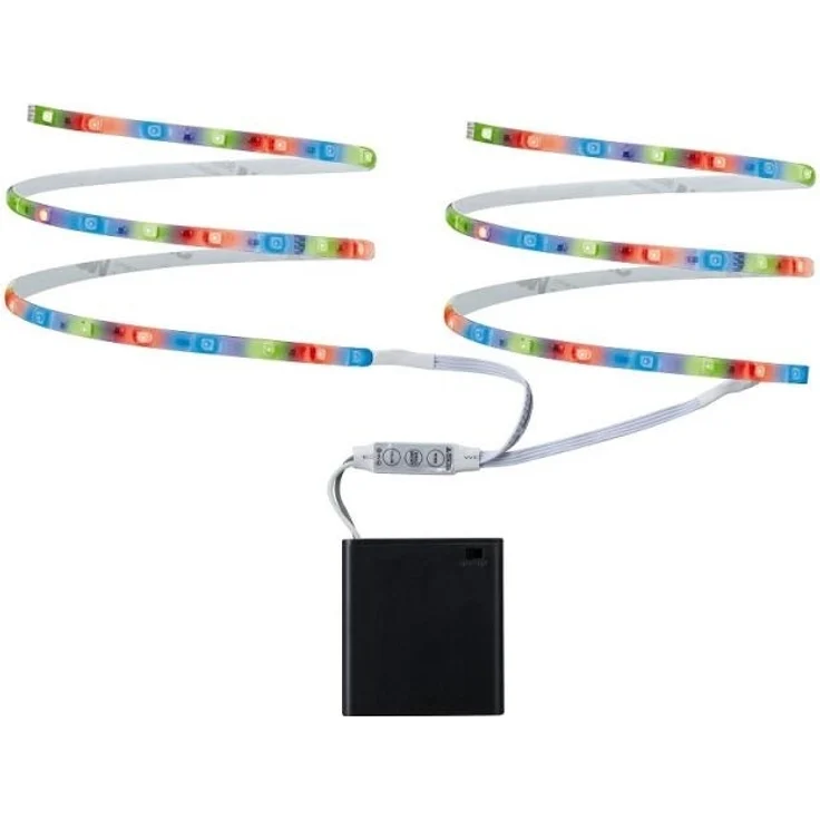Paulmann No. 70700 LED Mobil Stripe RGB 2x80 cm Batteriebetrieb 1,2W – Bild 2