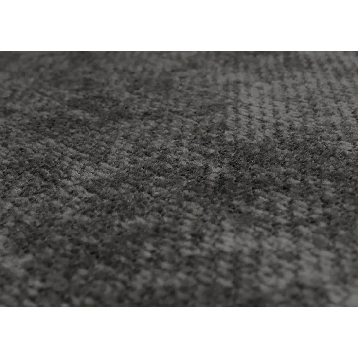 Eckbank HWC-O81, Esszimmerbank Bank, Öko-Tex (310g/m²) Chenille Stoff/Textil Metall 159x210cm ~ dunkelgrau – Bild 4