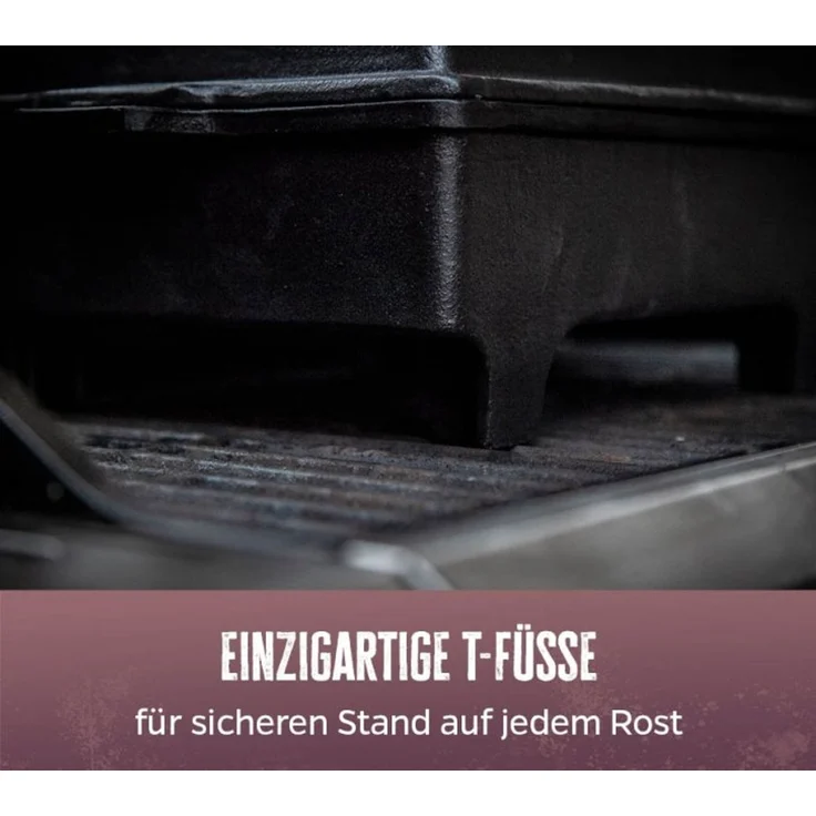 Grillfürst Dutch Oven Kastenform BK6 aus Gusseisen – Bild 4