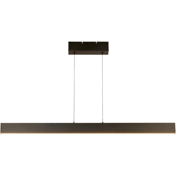 Novel 'SCOTTSDALE' LED-Hängeleuchte, Aluminium schwarz, 6 x 190 x 120 cm, dimmbar – Bild 1