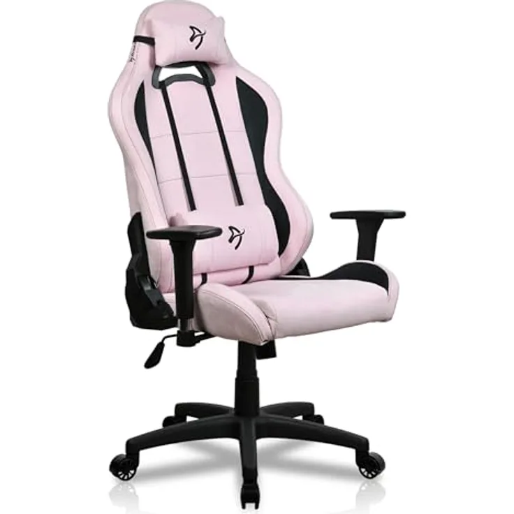Arozzi Torretta Supersoft Bürostuhl, ergonomisch, bis 120 kg, mit 3D Armlehnen und verstellbarem Rückenlehne