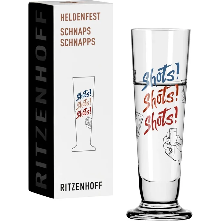 Ritzenhoff 1061016 Schnapsglas #16 HELDENFEST Esther Sprenger-Pieper 2024