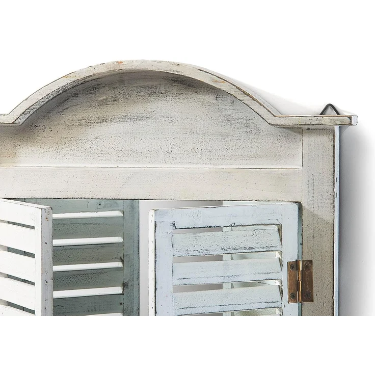 Kobolo Dekoobjekt Dekofenster mit Spiegel und Pflanzschale white – Bild 3