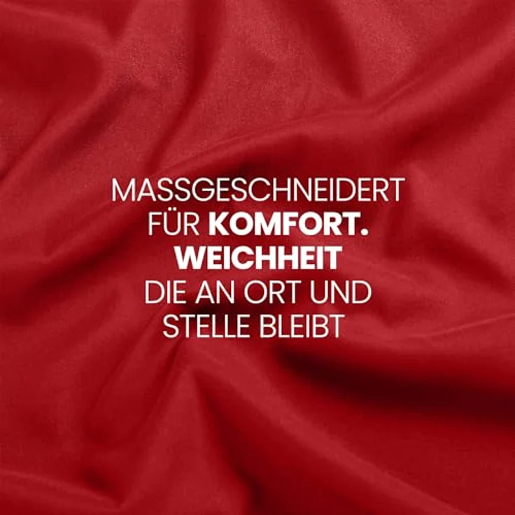 Utopia Bedding - Spannbettlaken 160x200 cm - Rot - Gebürstete Polyester-Mikrofaser Spannbetttuch - 35 cm Tiefe Tasche – Bild 8