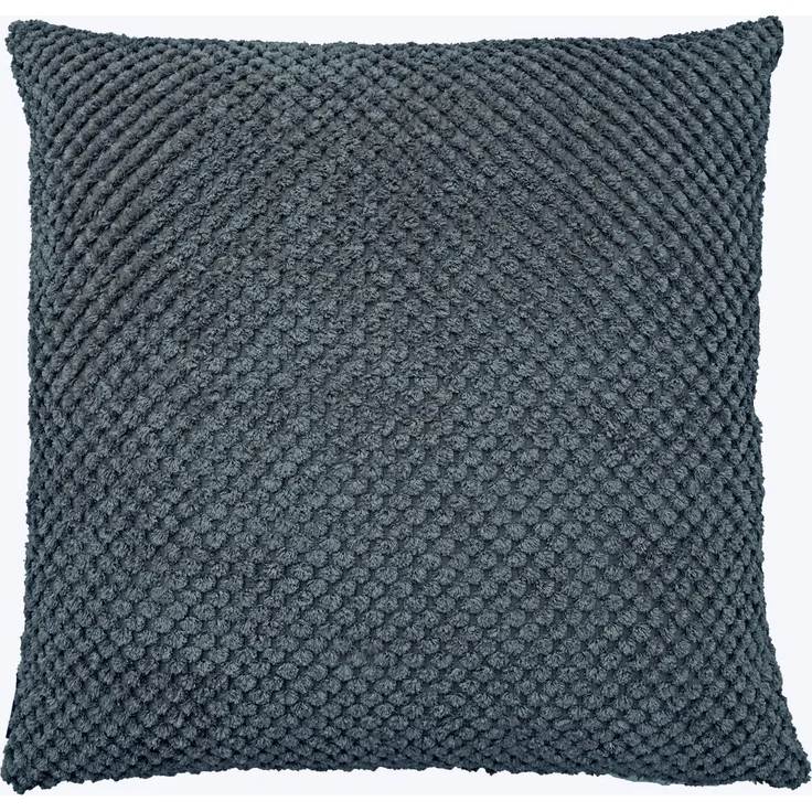 Zierkissen Max stahl LB 45x45 cm grau