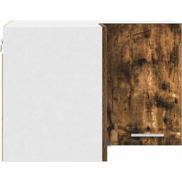 vidaXL Hängeschrank Geräucherte Eiche und Weiß 57 x 57 x 40 cm 884190 – Bild 7