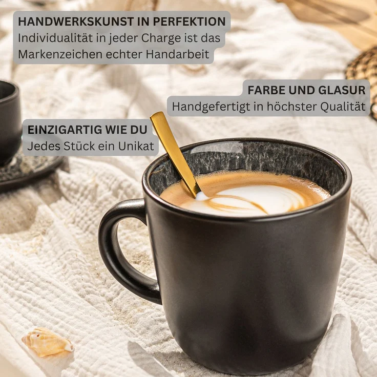 SÄNGER Kaffeebecher Set Sydney 6 teilig – Bild 5