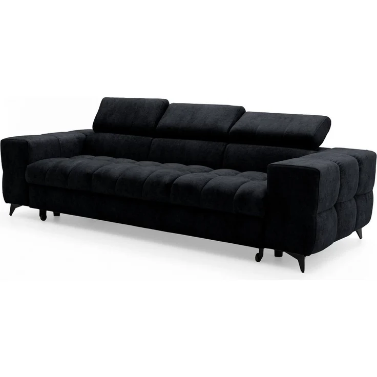 Muffo Sofa Pudding 3, Starke Steppung, elegante Form, verstellbare Kopfstützen, Schlaffunktion – Bild 2
