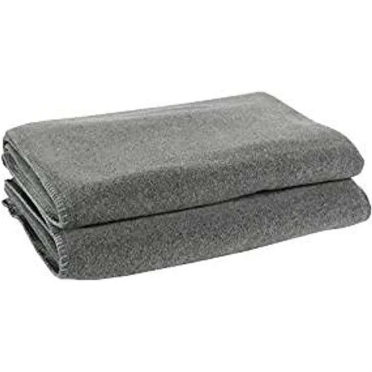 Zoeppritz Soft-Fleece medium grey mel. 220x240 103291-940