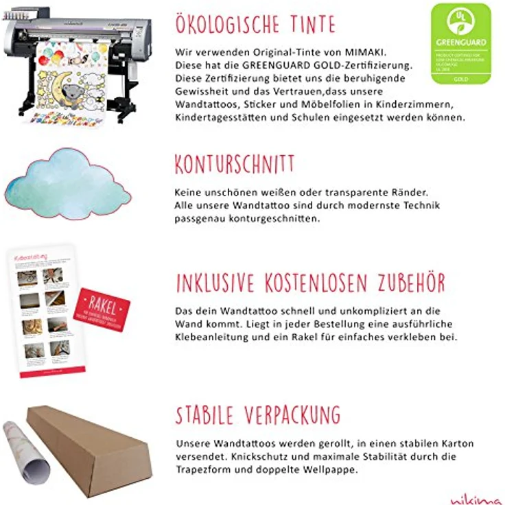 nikima Wandtattoo 063 Wandtattoo Pirat (PVC-Folie) – Bild 8