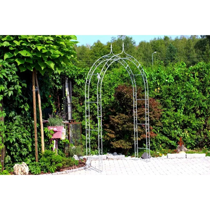 GardenAndPools Rosenbogen HOLLAND Lilie Spitze 120cm Verzinkt