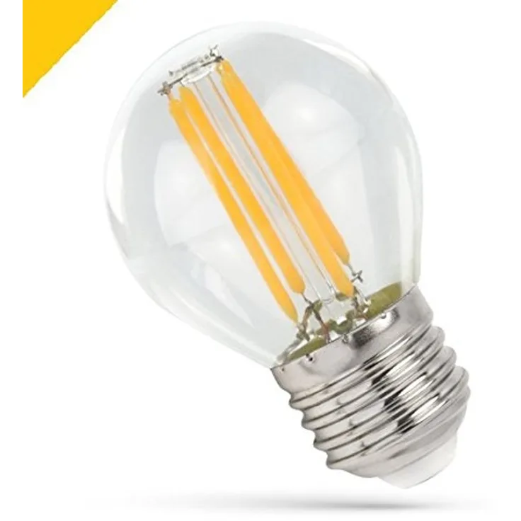 LED E27 4W 230V AC Warmweiß FILAMENT COG 500 Lumen 300°