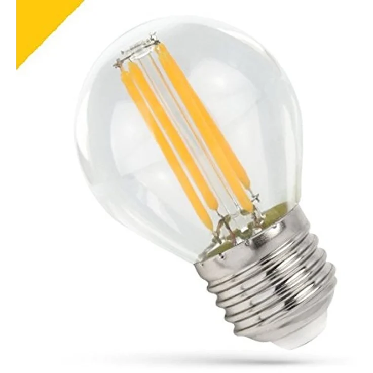 LED E27 4W 230V AC Warmweiß FILAMENT COG 500 Lumen 300° – Bild 1