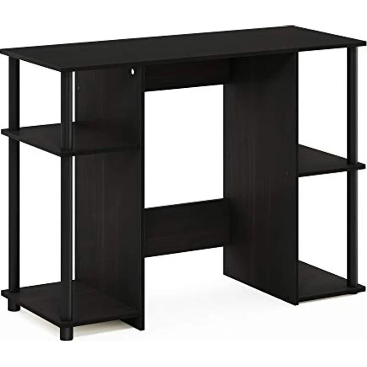 Furinno JAYA Kompakter Computer-Schreibtisch, holz, Espresso, 39.5 x 39.5 x 72.59 cm – Bild 9