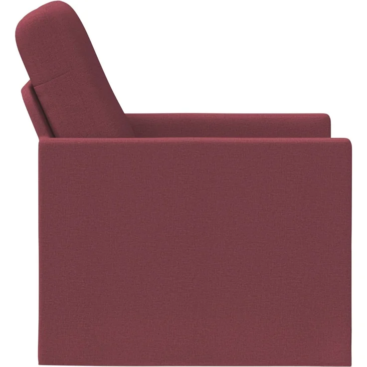 vidaXL Einzelsofa Weinrot 70 x 81 x 82 cm Stoff 42041010 – Bild 3