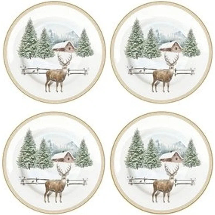 EasyLife Kuchenteller White Forest, Handwäsche empfohlen – Bild 5