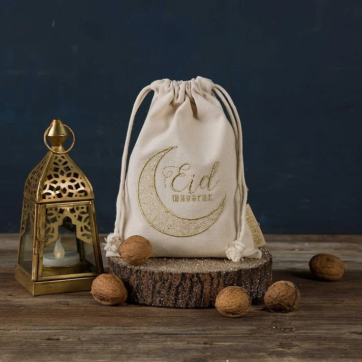 PAPIERDRACHEN Aufbewahrungstasche 6 Geschenksäckchen zu Ramadan - Set 1 – Bild 7
