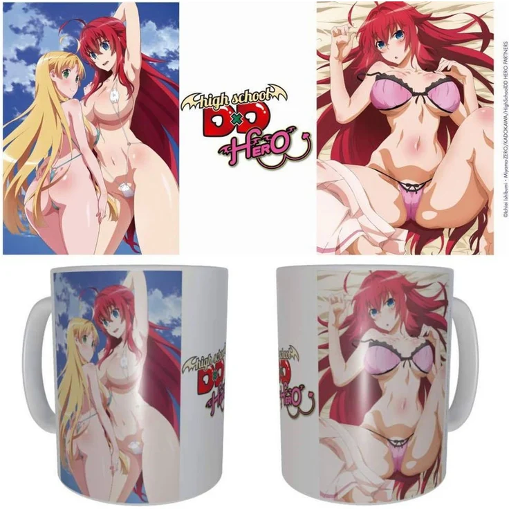 Sakami Merchandise Tasse High School DxD Hero Keramiktasse Gremory & Argento
