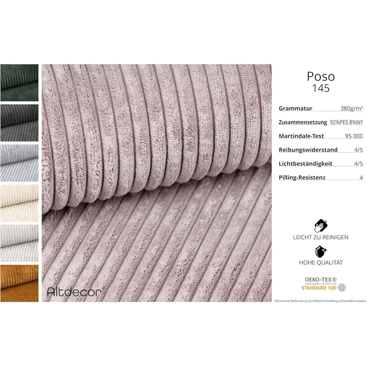 ALTDECOR Wohnlandschaft ENSI-U, Sofa Praktische Bequeme Funktionsecke Couch L-Form Eckcouch, Corner Sofa L-Form Vielseitige Sofa Wohnlandschaft Wohnzimmer – Bild 7