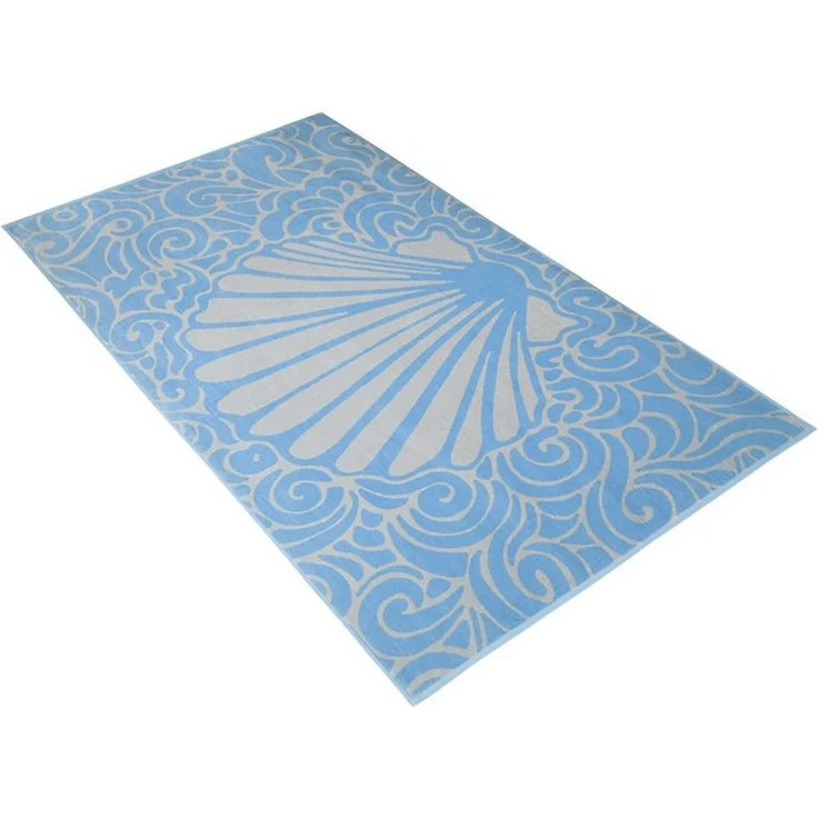 Vossen Strandtuch Standhandtuch Aqua Flow, Webvelours (Stück, 1-St), Baumwolle in Veloursqualität – Bild 1