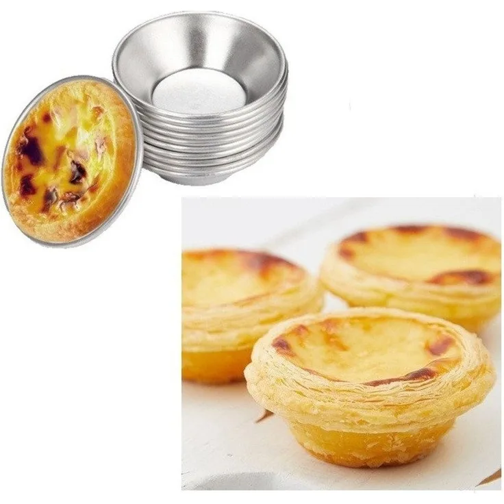 Schneider GmbH Backform für Tartelettes Petits Fours Eierkuchen Pudding Weißblech °40mm, (12-tlg)