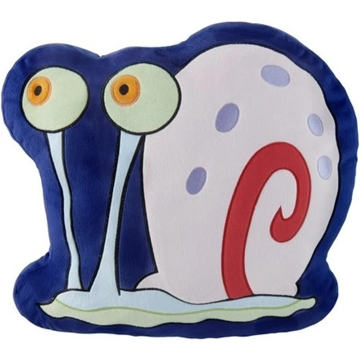 United Labels® Dekokissen Spongebob Schwammkopf Gary Plüsch Dekokissen Zierkissen 43 x 25 cm – Bild 3