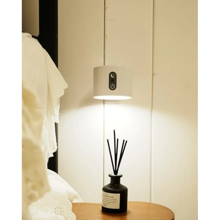 LuminexDesigns LED Wandleuchte Innen Akku – Kabellos Magnetisch Wandlampe RGB, Touch Dimmbar mit Fernbedienung – Weiß Aufladbar Lampe zum Kleben, Ohne Bohren, Strom – für Bett, Treppenhaus, Bilder – Bild 7