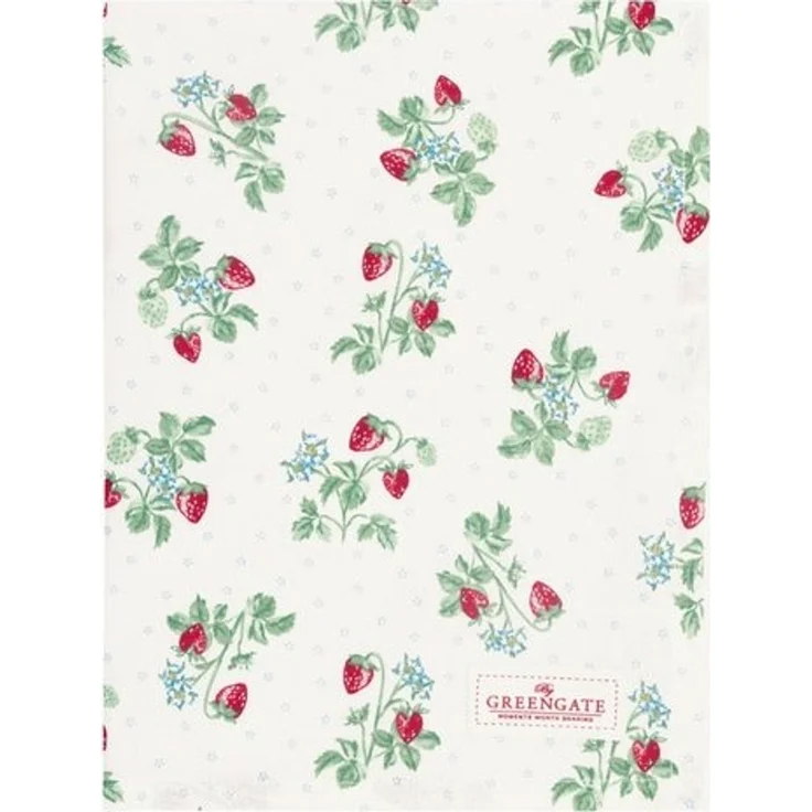 Greengate Geschirrtuch 50x70 cm Berry white 100 % Baumwolle – Bild 4