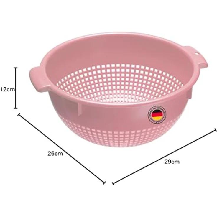 Westmark Salatseiher Ø innen 24 cm rosa – Bild 9