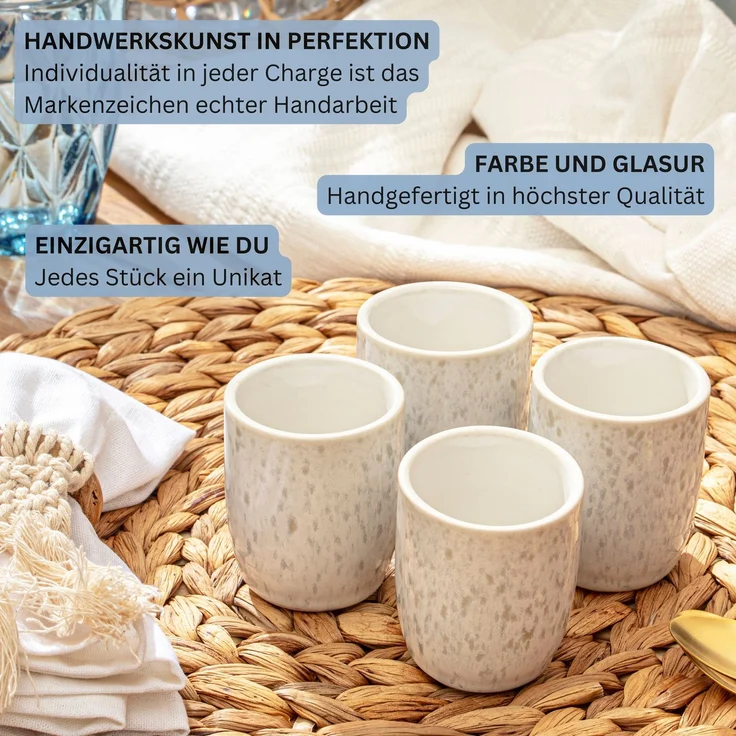 SÄNGER Espressobecher Set Santorini 4 teilig – Bild 8