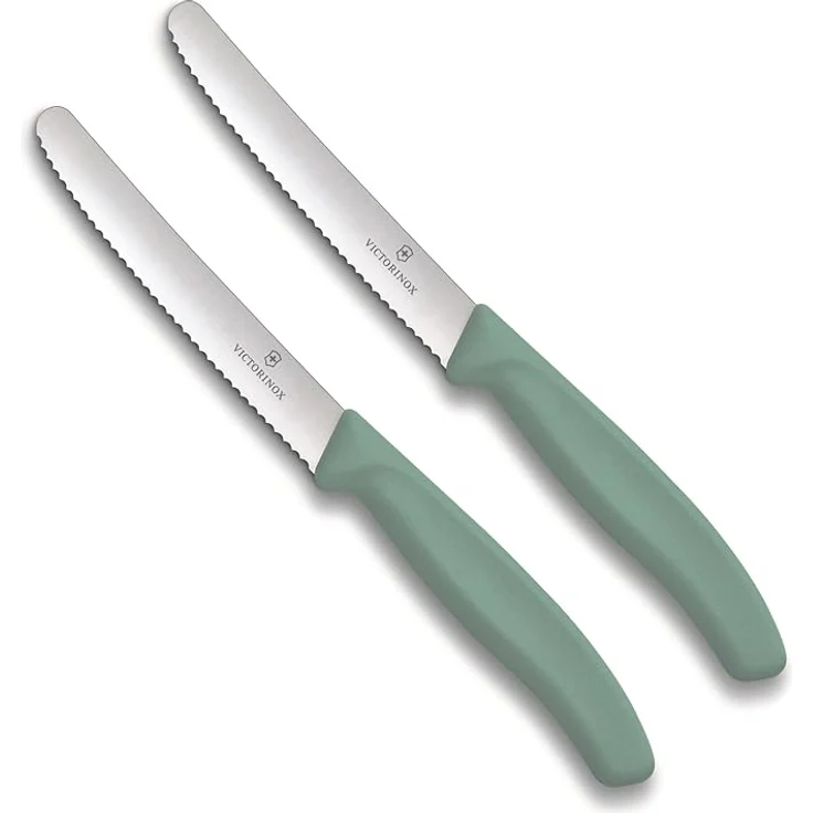 Victorinox | Tafelmesser Swiss Classic | 2 Stück | Mintgrün | Swiss Made | ideal auch als Frühstücksmesser – Bild 1