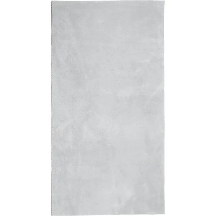 vidaXL Teppich HUARTE Kurzflor Weich und Waschbar Grau 60x110 cm 375070 – Bild 5