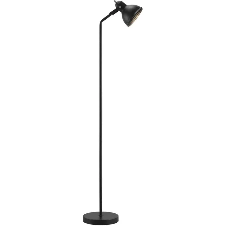 Nordlux Büro Standleuchten Aslak, Schwarz, Metall, 46724003