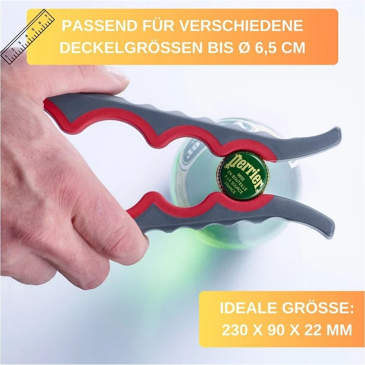 Thiru Multiöffner Deckelöffner für viele unterschiedliche Größen bis ø 6,5 – Bild 3
