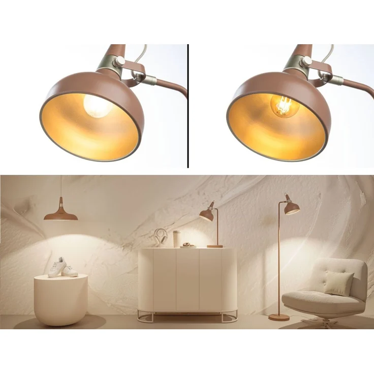 Paulmann 77069 Stehleuchte Neordic Juna Style Nougat E14 – Bild 3