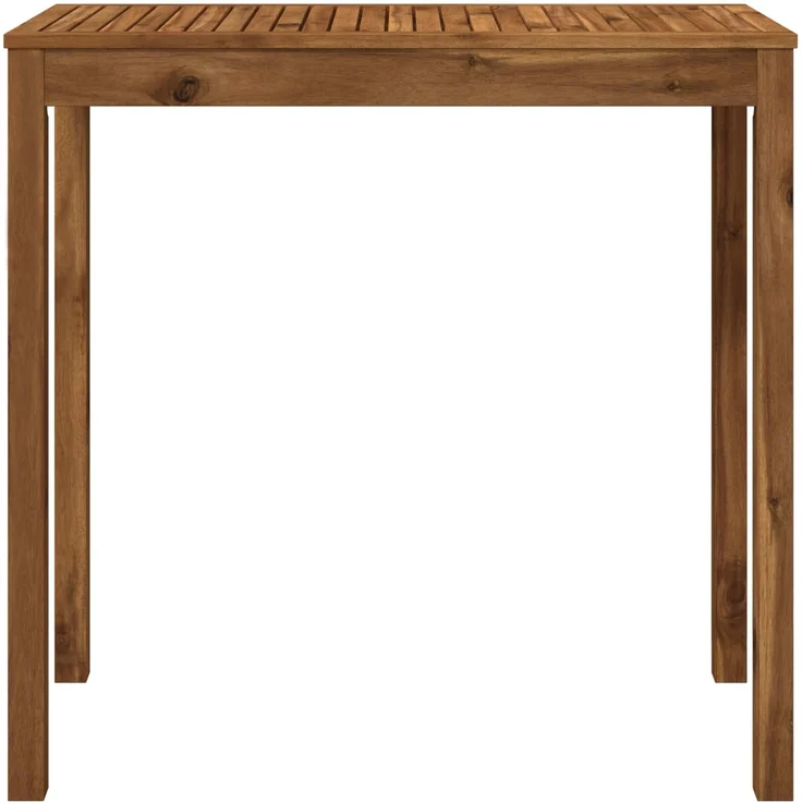 vidaXL Gartenbar-Tisch LAREN Natur 108,5 x 55 x 105 cm 901258 – Bild 3