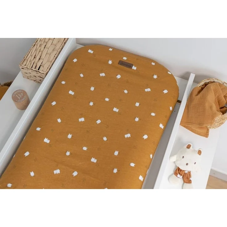 DOMIVA Bezug für Wickelunterlage, 50x75 cm, Boubouu – Bild 2