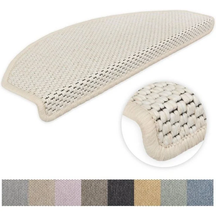 Metzker® Stufenmatte Stufenmatten Göteborg Halbrund, halbrund, Höhe: 8 mm, 20 Stück - Hellbeige – Bild 4