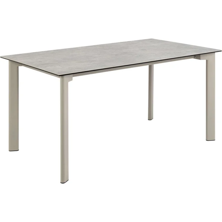 ACTONA GROUP Esstisch Palermo, Esstisch, Tischplatte grau Anista rau keramisch, 160x90x75cm – Bild 5