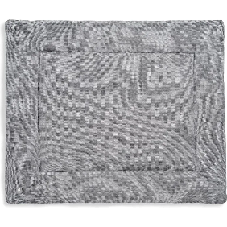 Jollein Basic Knit Laufstallteppich Stone Grey 80x100 cm