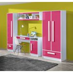 Stylefy Goldie Kinderzimmer-Set I Weiß Rosa